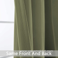 Sage Blackout Curtains 63 Inch Long